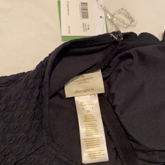 Adorable Kate Spade black one-piece swimsuit, S - Picture 8 of 11